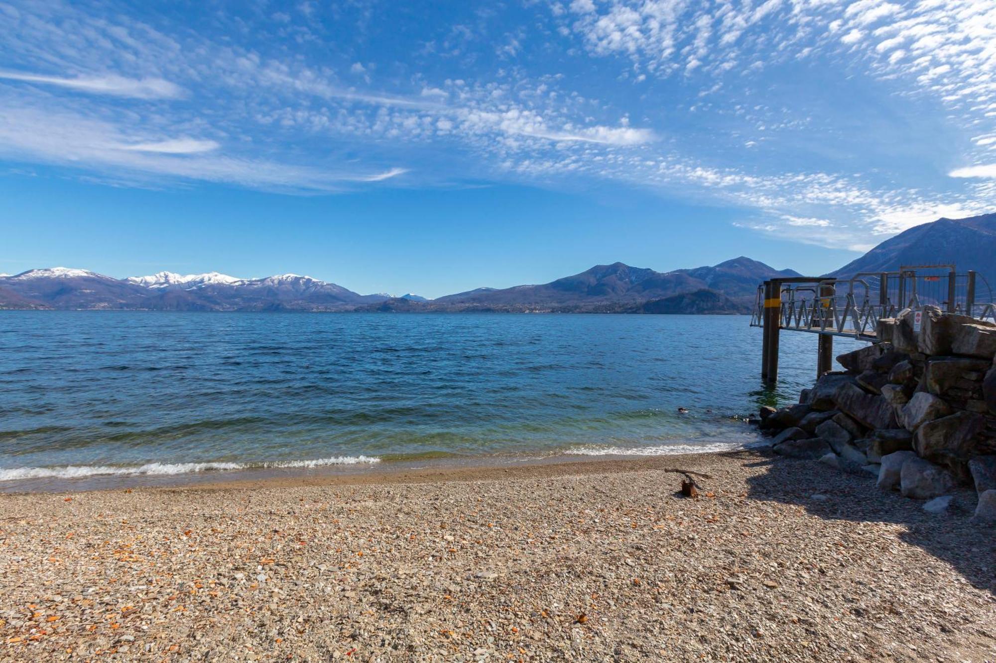 Blu Lake Apartment On Ghiffa Beach - Happy Rentals Eksteriør bilde